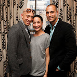February 12, 2010 - NEW YORK: Robert Verdi, Cristen Chin and Nigel Barker attend day one of the Future of Fashion hosted by Robert Verdi at the Luxe Laboratory in New York City on February 12, 2010.