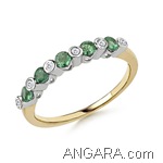 Round-Emerald-and-Diamond-band-Ring-in-14k-Yellow-Gold_ Round-Emerald-and-Diamond-band-Ring-in-14k-Yellow-Gold_