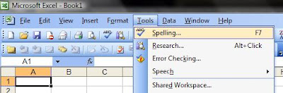 Worksheet Spell Checking in Excel Worksheet Spell Checking in Excel
