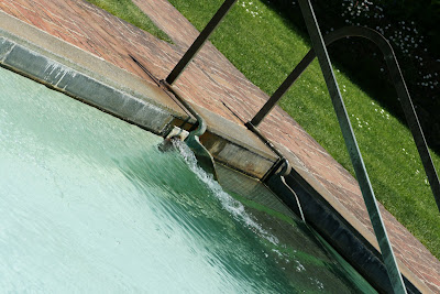 A corner of the pool