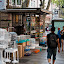Pet market on the Ramblas