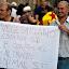 Protesters wanting Barcelonas independence from Spain