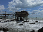 Trabocco in der Adria