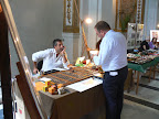 Alessandro Billi, Co-Organizer of the Show , and Alessandro Maturo