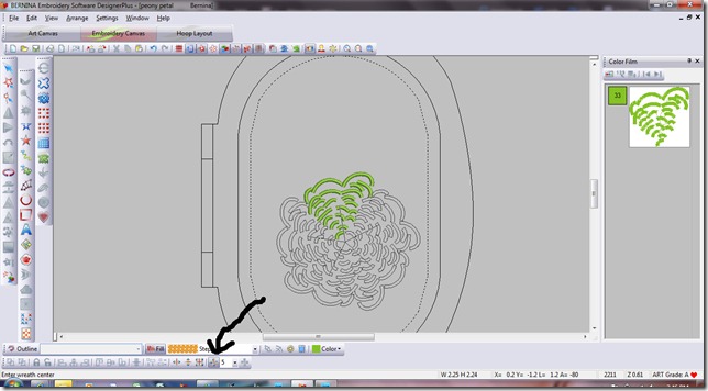peony digitizing2 peony digitizing2