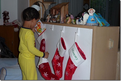 Presents - Ethans stocking