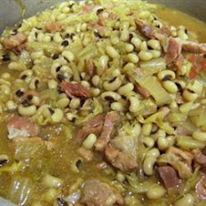 Lucky New Year's Black-eyed Pea Stew