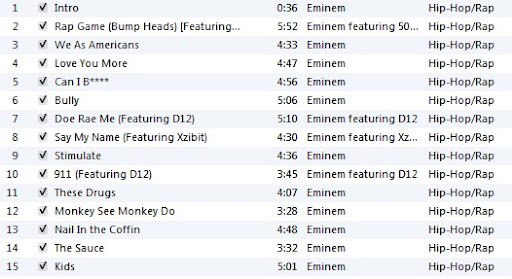 eminem raw and uncut