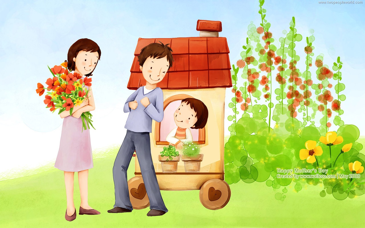 [Lovely_illustration_of_Happy_family_with_flowers_wallcoo.com[2].jpg]