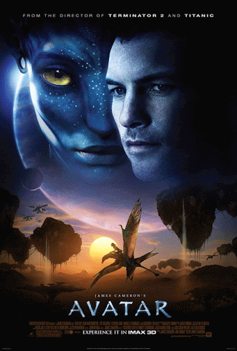 Avatar Movie Poster English. Movie Screen Shot