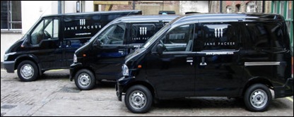 delivery vans jane packer