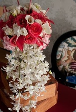 guava brides bouquet bliss in bloom