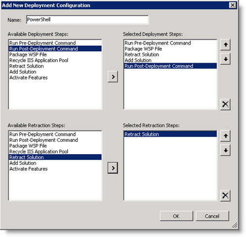 Add New Deployment Configuration