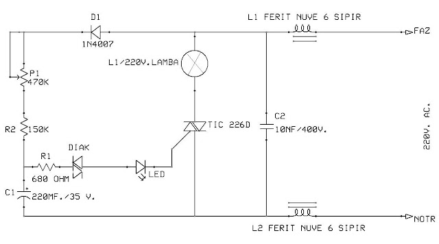 elektronik projeler pic projesi devre şemaları arşivi proton basic yazılım  elektrik project electronic circuits software hardware