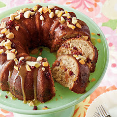Spice Cake with Tipsy Vanilla-Rum Sauce