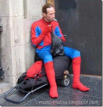 Homem Aranha desempregado Homem Aranha desempregado