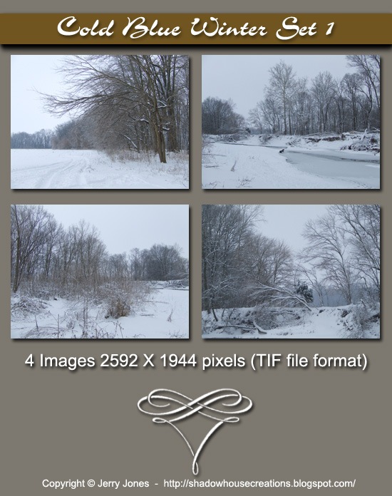 Cold Blue Winter Image Pack Banner