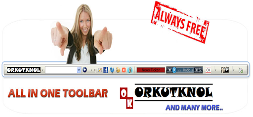 orkut logout. OrkutKnol toolbar