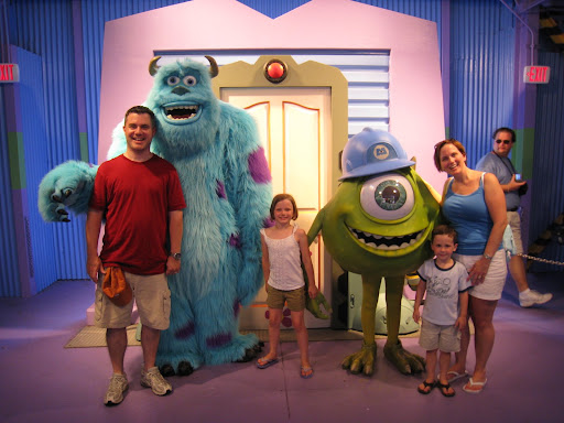 Wykles with Sulley and Mike.