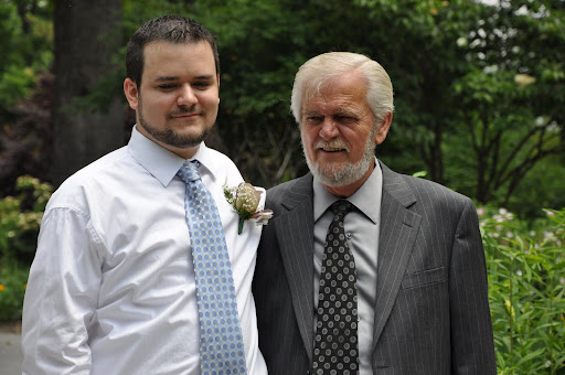 Corey and Dad.