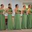 The full party wait for the lovely bride