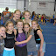 Natalie's new friends from Hahn's Gymnastics - Flipfest 2010 - Week 11