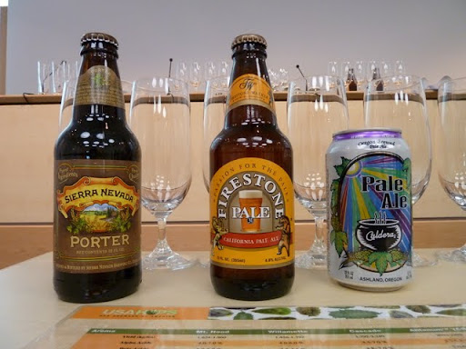 Alcune delle birre in degustazione