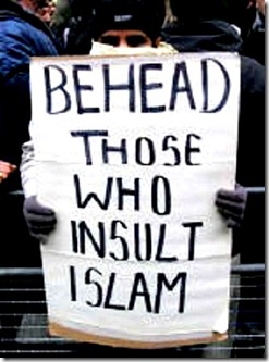 Behead Insulters of Islam Behead Insulters of Islam