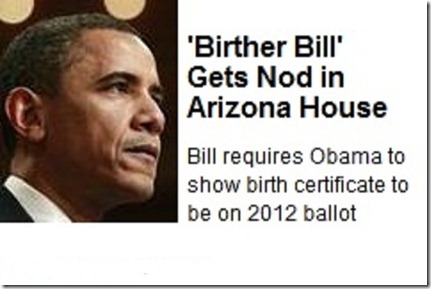 Birther Bill Birther Bill