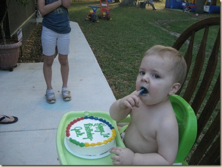 Jack and his cake