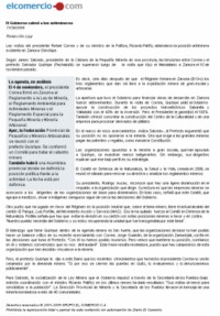 PREFECTO QUISHPE LLAMA A LA PROVINCIA Y AL PA&Iacute;S A MANTENER FIRMEZA EN LA DEFENSA DE NUESTROS RECURSOS NATURALES 