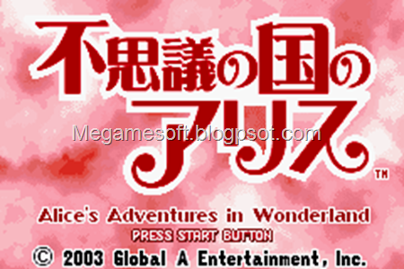 Gameboy Advance Roms –[GBA] Fushigi No Kuni No Alice - Alice's Adventures in 