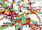 دانلود نقشه ایران به صورت PDF