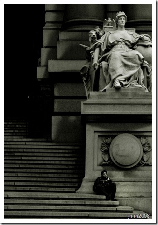 Manhattan  New York City Museum Black and White  Photography