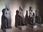 Four statues of the Goddess Sakhmet: