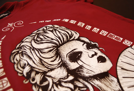 eath, horror, marie antoinette, zombie, akumuink, akuma, cool shirt, horror shirt