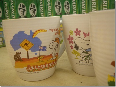 Darlie Snoopy Mug Collection 2010