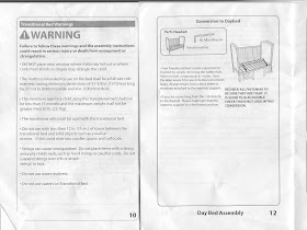 Crafted By Little Me Simplicity Crib Ellis Instructions