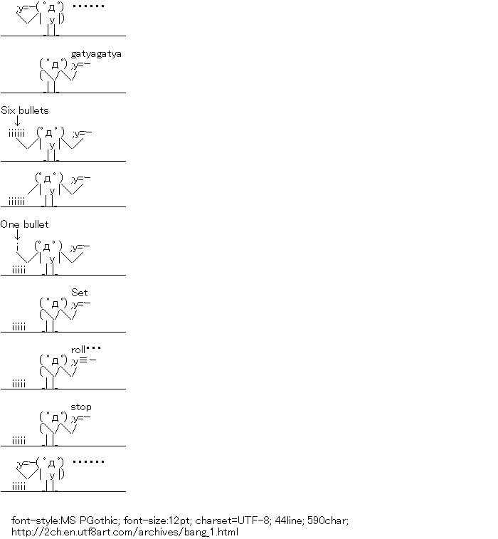 [AA]Alone Russian roulette