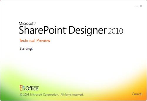 Sharepoint Designer 2010 Beta