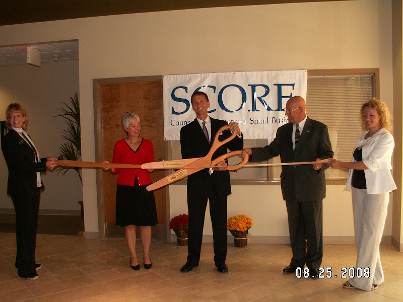 Derek Opens SCORE Business Office