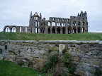 Whitby Abbey, a 13th Century monastery. The photo was taken March 18th, 2008 by Sabrina Spears on her trip through England and France.