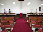 St. Andrew's Nave with new seat cushions