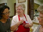 Amanda Early, JoAnn Hodgson, and Shirley Shelton