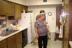 Sallly Duhon in the kitchen