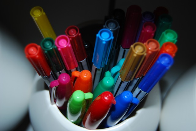 Felt pens