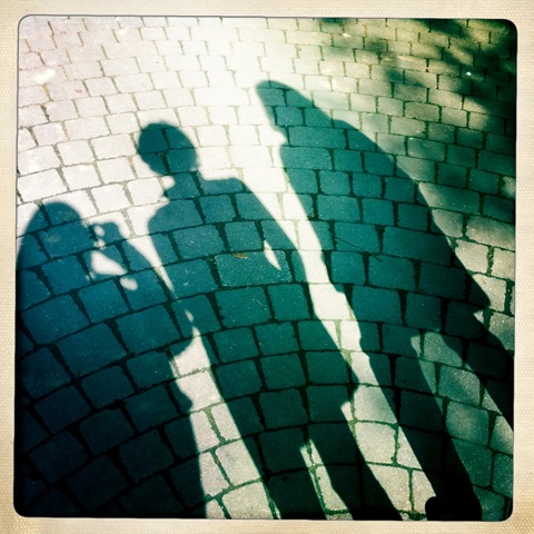 March - a shadow March - a shadow
