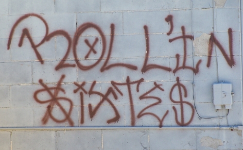 Building in Kovacs parking lot on Colhoun, near 22nd
