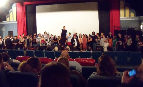 Rocky Horror Virgins -- the biggest group Ive ever seen