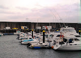Rodando en el puerto de Lastres